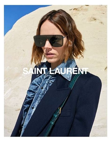 Nuova collezione di occhiali Saint Laurent Eyewear donna su.